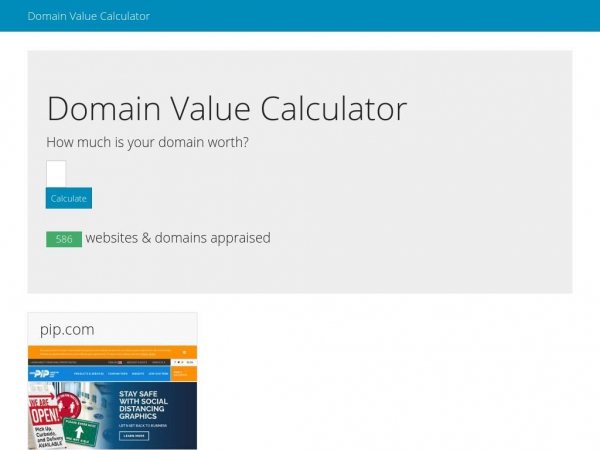 domainvaluecalculator.com