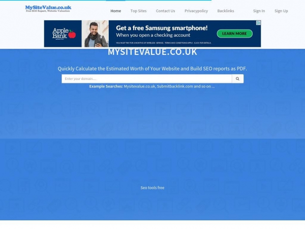 mysitevalue.co.uk