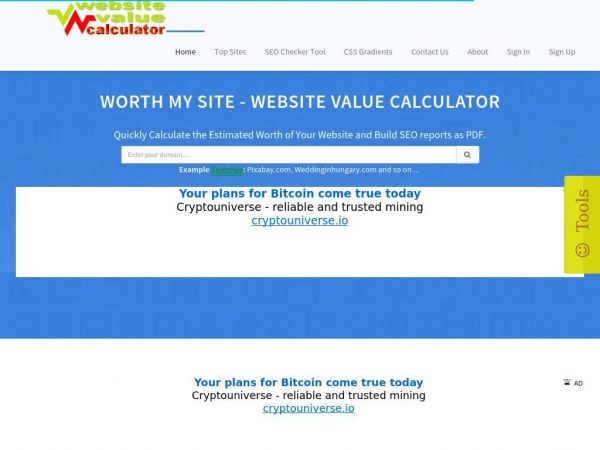 website-value-calculator.info